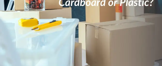 Green Moving: Cardboard or Plastic?