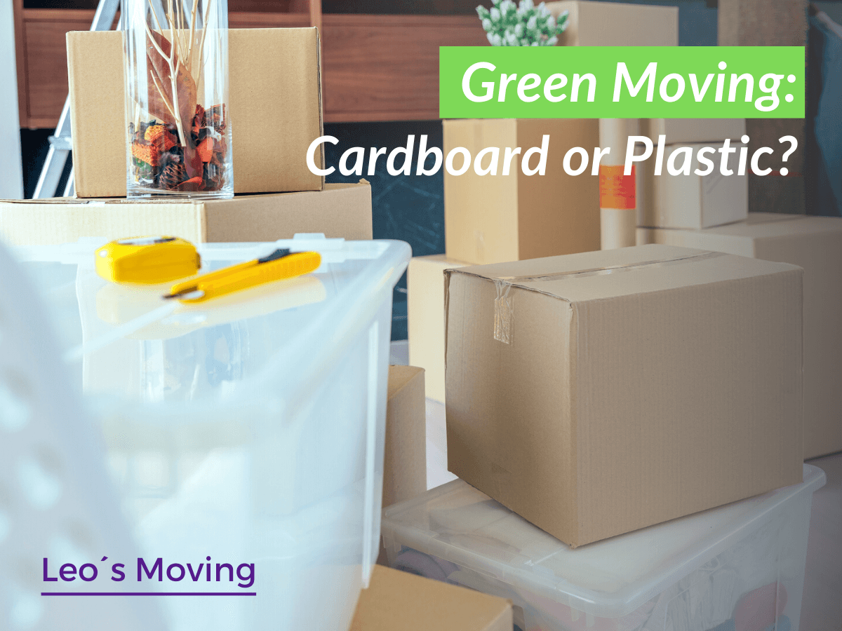 Green Moving: Cardboard or Plastic?