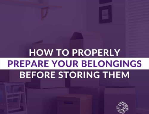 How To Properly Prepare Your Belongings Before Storing Them