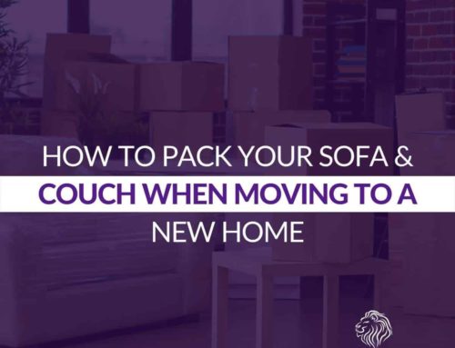 How To Pack Your Sofa & Couch When Moving To A New Home